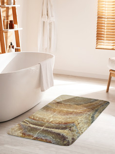 Коврик для ванной туалета JoyArty Мрамор гранж, bath_33987_60x100
