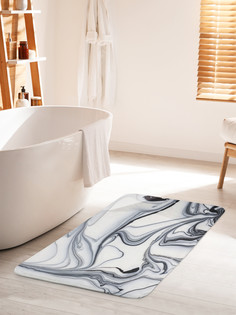 Коврик для ванной туалета JoyArty Мрамор скинали, bath_37024_60x100