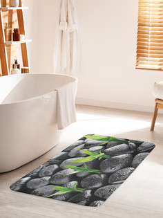 Коврик для ванной туалета JoyArty Сквозь камни, bath_38881_60x100