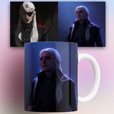 Кружка сериал Дом Дракона Эймонд Таргариен House of the Dragon 330 мл No Brand