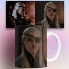Кружка сериал Дом Дракона Эймонд Таргариен House of the Dragon 330 мл No Brand