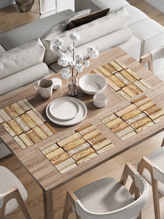 Салфетки сервировочные JoyArty Коллекция пробок 30x46 см, ser002_9896_30x46