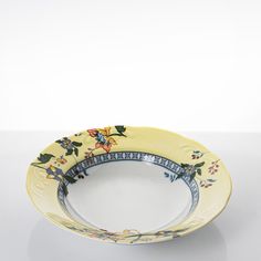 Тарелка фарфоровая глубокая Добрушский фарфоровый завод 200мм