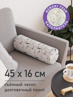 Подушка валик JoyArty Атмосфера леса, pcu_423841