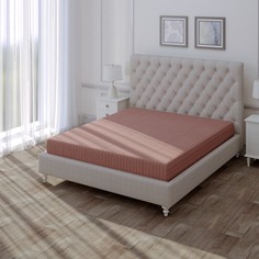 Простыня Verossa Stripe На Резинке 180х200 борт 30 см Ash 784514