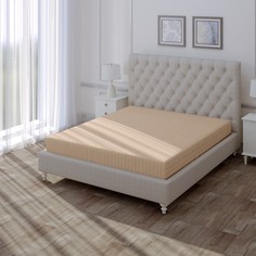 Простыня Verossa Stripe На Резинке 200х200х30 Bronze 784529