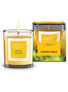 Ароматическая свеча AREON, HOME PERFUMES, 120гр Dolce Viaggio