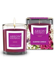 Ароматическая свеча Areon, HOME PERFUMES, 120гр