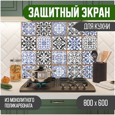 Защитный экран для кухни Teslaplast Мозаика с УФ-печатью 800-024