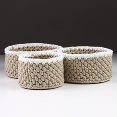 Корзина плетеная натуральный 30x20x15 см, из ротанга No Brand