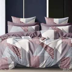 Постельное белье Cleo Pure Cotton евро с рисунком наволочки 70х70 и 50х70