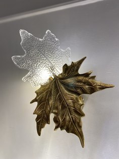 Настенный светильник Blesslight медный G9 5 Вт Folio Leaves Couple Copper