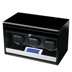 Шкатулка с автоподзаводом и хранением Hilfer T3BB
