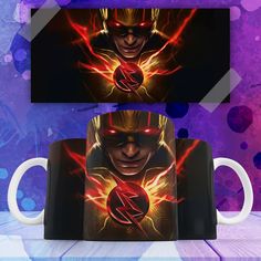 Кружка Флэш The Flash Барри Аллен фильм с принтом 330 мл No Brand