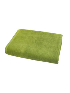 Банное полотенце махровое 70х140 см TCStyle пл, 500гр-м2 зеленый цвет