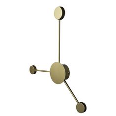 Бра настенный светодиодный светильник в стиле лофт LED 12Вт Pin Wall Light 3 золотой Bless Blesslight