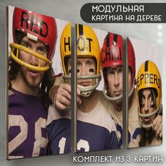Модульная картина на дереве Бруталити музыка Red Hot Chili Peppers - 6152
