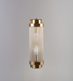 Бра светильник настенный дизайнерский E142*60Вт Gascogne II в цвете латунь Blesslight