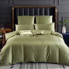 Комплект постельного белья Однотонный Сатин Премиум Viva - Home Textile