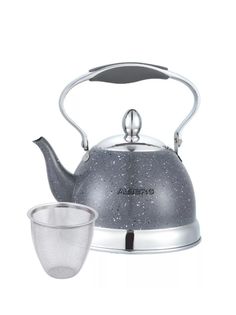 Заварочный чайник ALBERG AL-3035 для плиты с ситечком, 1 л