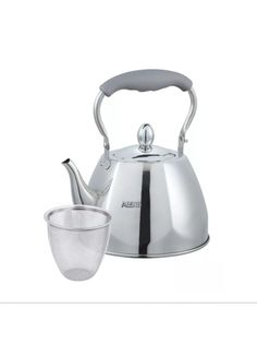 Заварочный чайник ALBERG AL-3039 для плиты с ситечком, 1.2 л