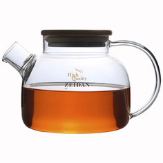 Заварочный чайник стекло боросиликатное Zeidan 800 мл