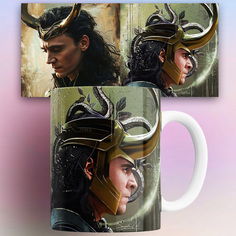Кружка сериал Локи Loki 330 мл No Brand