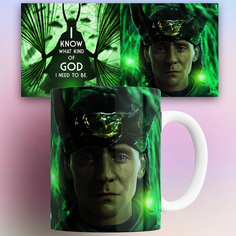 Кружка сериал Локи Loki 330 мл No Brand