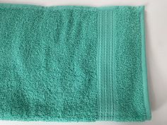 Махровое полотенце Косичка - Размер 50х90 - Цвет Зеленый No Brand