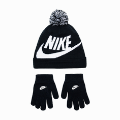 Детский набор: шапка и перчатки Nike Swoosh Pom Beanie Glv Set