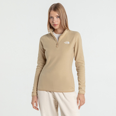 Джемпер W 100 GLACIER 1/4 ZIP KHAKI STONE The North Face