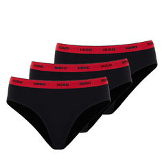 Женские трусы 3-Pack Triplet Brief Stripe Hugo Boss