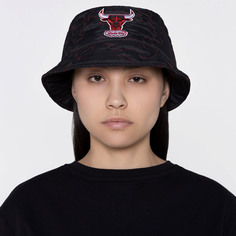 Панама Quilted Bucket Hat Chicago Bulls Mitchell AND Ness