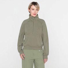 Женская толстовка STREETBEAT Half Zip Reglan Crew French Terry