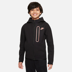 Подростковая толстовка Tech Fleece Brushed Full Zip Nike