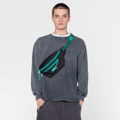Сумка поясная DOGGY BAG KONTRAST STRIPE BLACK Eastpak