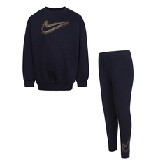 Детский костюм Fleece Crew Legging Set Nike