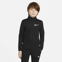 Подростковый лонгслив Nike Dri-FIT Sport Poly 1/4 Zip Top