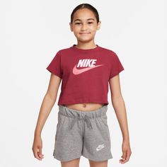 Подростковая футболка Tee Crop Futura Nike