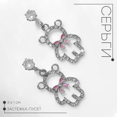 Серьги со стразами Queen Fair