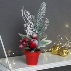 Новогодняя композиция на стол Зимнее волшебство