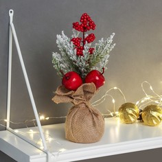 Новогодняя композиция на стол Зимнее волшебство