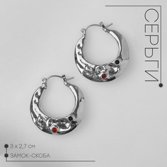 Серьги со стразами Queen Fair