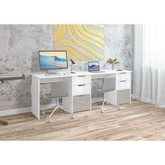 Стол письменный тандем мико 0,75х2,18х0,59м No Brand