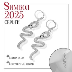 Серьги металл Queen Fair
