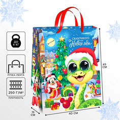 Пакет подарочный новогодний Disney