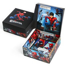 Коробка подарочная складная с 3д, человек-паук, 15 х 15 х 7 см Marvel