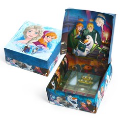 Коробка подарочная складная с 3д, холодное сердце, 15 х 15 х 7 см Disney