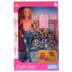 Кукла гнущаяся, с аксесс Defa Lucy