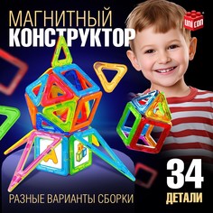 Магнитный конструктор magical magnet, 34 детали Unicon
